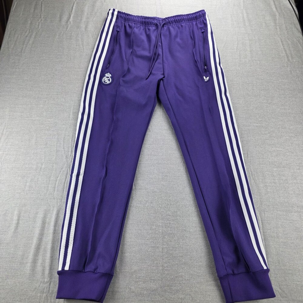 NWT Adidas Originals Real Madrid Terrace Icons Track Pants Mens Size L JF2579